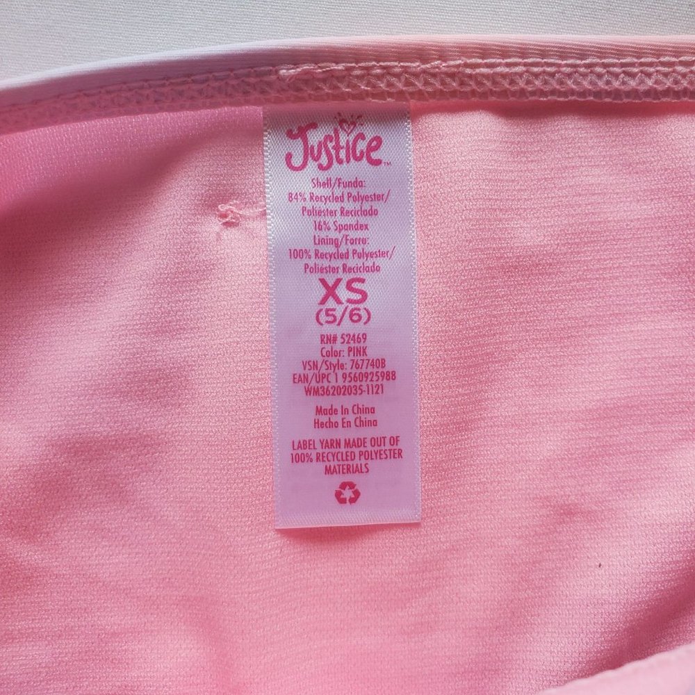 Justice And wonder Nation‎ Kids Girls Swim Bikini Bottoms Pink 3-Pieces Set NEW - Picture 4 of 9